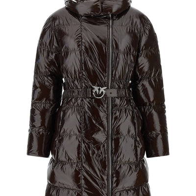 Pinko Love Birds Buckle Down Jacket
