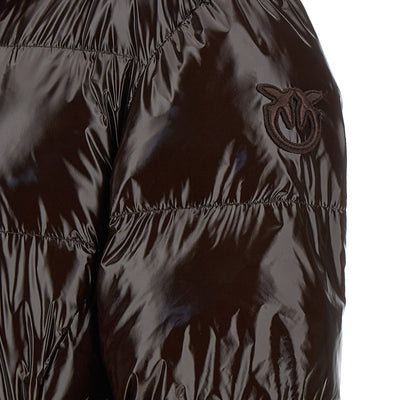 Pinko Love Birds Buckle Down Jacket