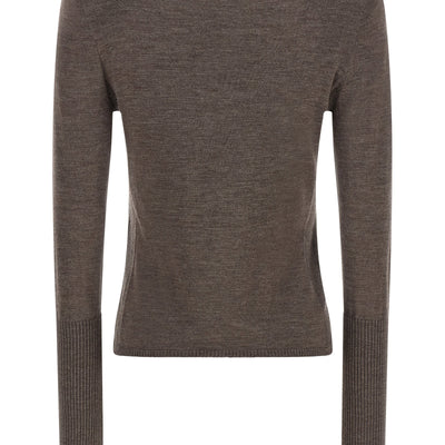 Pinko Padded Shoulder Sweater