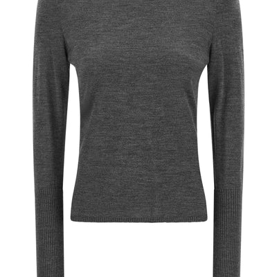 Pinko Padded Shoulder Sweater