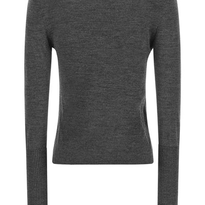 Pinko Padded Shoulder Sweater