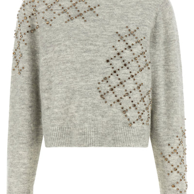 Pinko Rhinestone Sweater