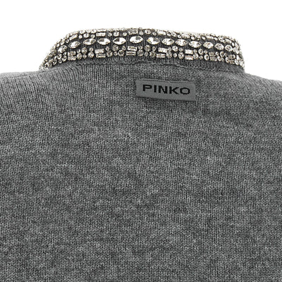 Pinko Jewel Collar Cardigan