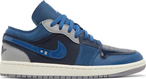 Nike Jordan 1 Low Se Craft Obsidian French Blue Ashen Slate White