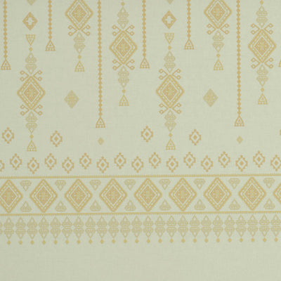 Jamdani Ornate Beige 100% Cotton King Size Bedsheet - Rangana by Spaces