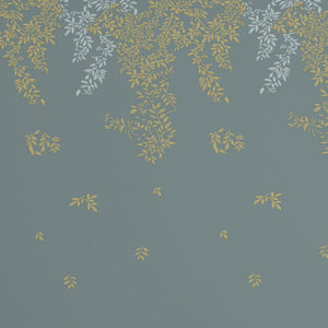 Gara Floral Grey 100% Cotton King Size Bedsheet - Rangana by Spaces