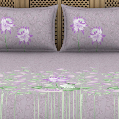 Pichwai Ornate Blush 100% Cotton King Size Bedsheet - Rangana by Spaces