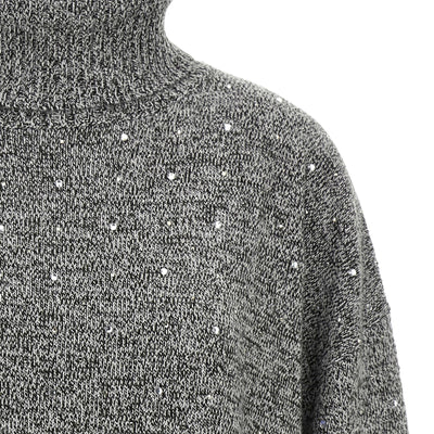 Pinko Crystal Turtleneck Sweater