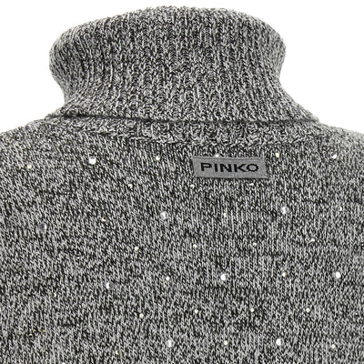 Pinko Crystal Turtleneck Sweater