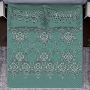 Ornamenta Ornate 100% Cotton Double Bedsheet - Essentials by Spaces