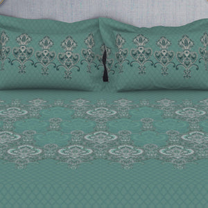 Ornamenta Ornate 100% Cotton Double Bedsheet - Essentials by Spaces
