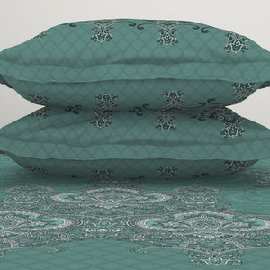Ornamenta Ornate 100% Cotton Double Bedsheet - Essentials by Spaces