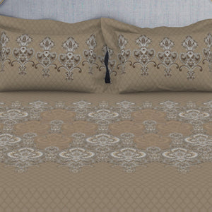 Ornamenta Ornate 100% Cotton Double Bedsheet - Essentials by Spaces