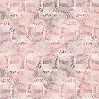 Organic Textures Geometric 100% Cotton Double Bedsheet - Essentials by Spaces