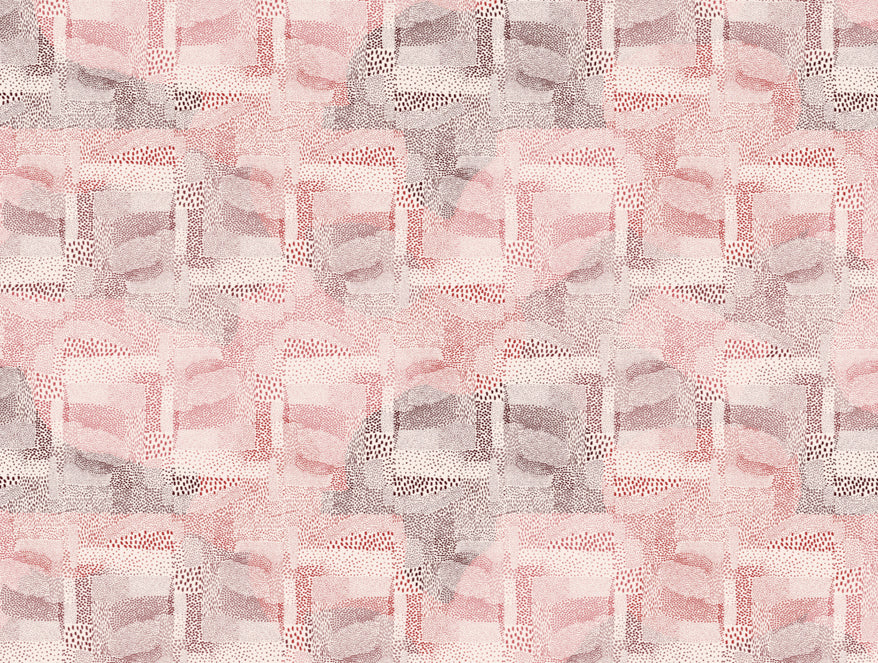 Organic Textures Geometric 100% Cotton Double Bedsheet - Essentials by Spaces