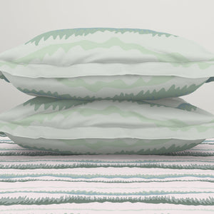 Organic Textures Abstract 100% Cotton Double Bedsheet - Essentials by Spaces