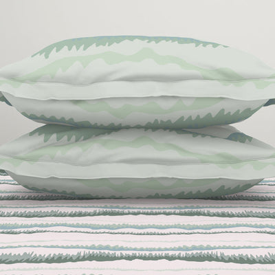 Organic Textures Abstract 100% Cotton Double Bedsheet - Essentials by Spaces