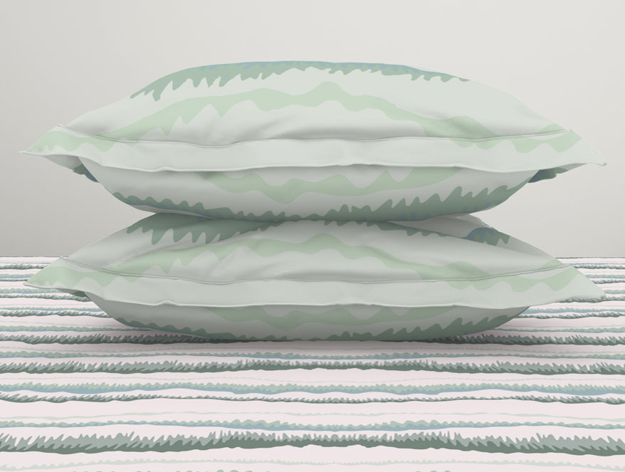 Organic Textures Abstract 100% Cotton Double Bedsheet - Essentials by Spaces