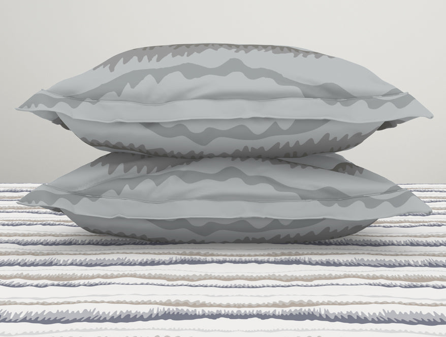 Organic Textures Abstract 100% Cotton Double Bedsheet - Essentials by Spaces