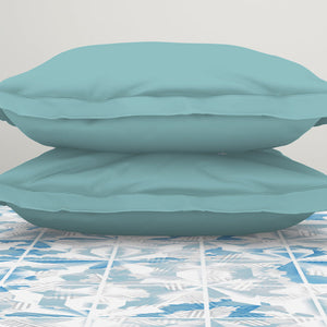 Organic Textures Geometric 100% Cotton Double Bedsheet - Essentials by Spaces