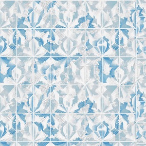 Organic Textures Geometric 100% Cotton Double Bedsheet - Essentials by Spaces