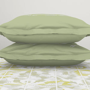 Organic Textures Geometric 100% Cotton Double Bedsheet - Essentials by Spaces