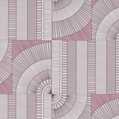 Organic Textures Geometric 100% Cotton Double Bedsheet - Essentials by Spaces