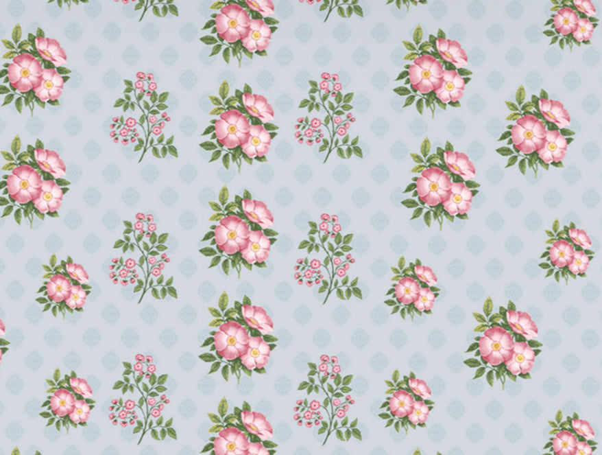 Indie Flora Floral 100% Cotton Double Bedsheet - Essentials by Spaces
