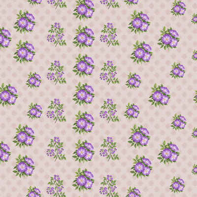 Indie Flora Floral 100% Cotton Double Bedsheet - Essentials by Spaces