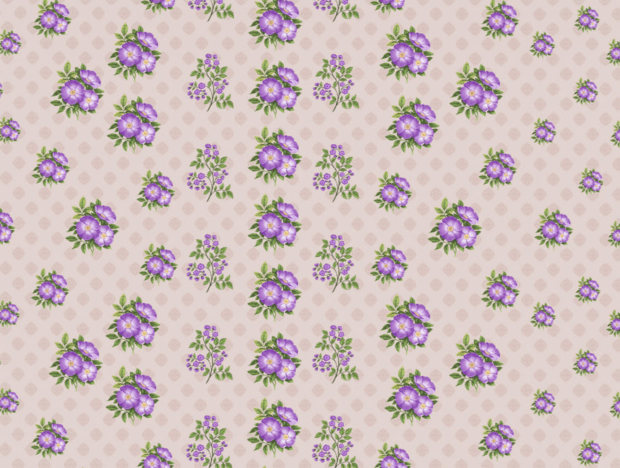 Indie Flora Floral 100% Cotton Double Bedsheet - Essentials by Spaces