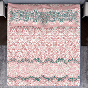 Ornamenta Ornate 100% Cotton Double Bedsheet - Essentials by Spaces