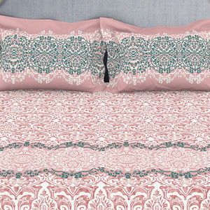 Ornamenta Ornate 100% Cotton Double Bedsheet - Essentials by Spaces