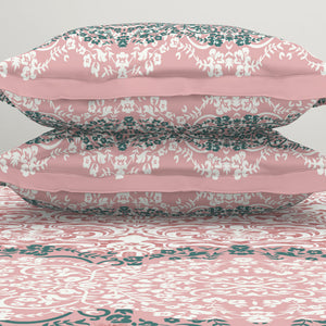 Ornamenta Ornate 100% Cotton Double Bedsheet - Essentials by Spaces