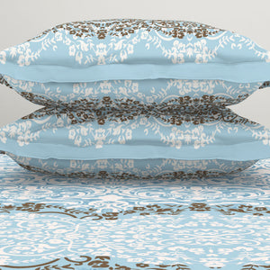 Ornamenta Ornate 100% Cotton Double Bedsheet - Essentials by Spaces