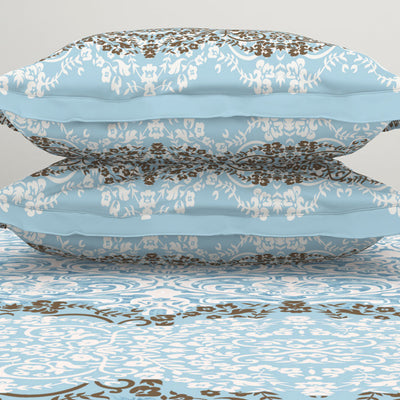 Ornamenta Ornate 100% Cotton Double Bedsheet - Essentials by Spaces