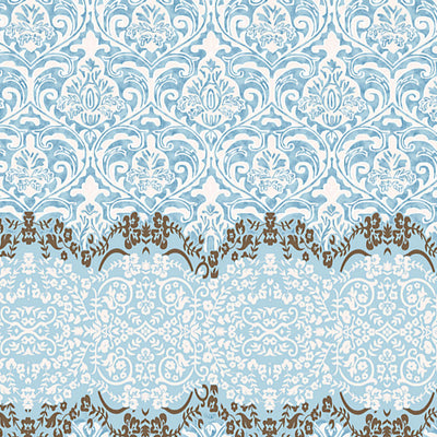 Ornamenta Ornate 100% Cotton Double Bedsheet - Essentials by Spaces