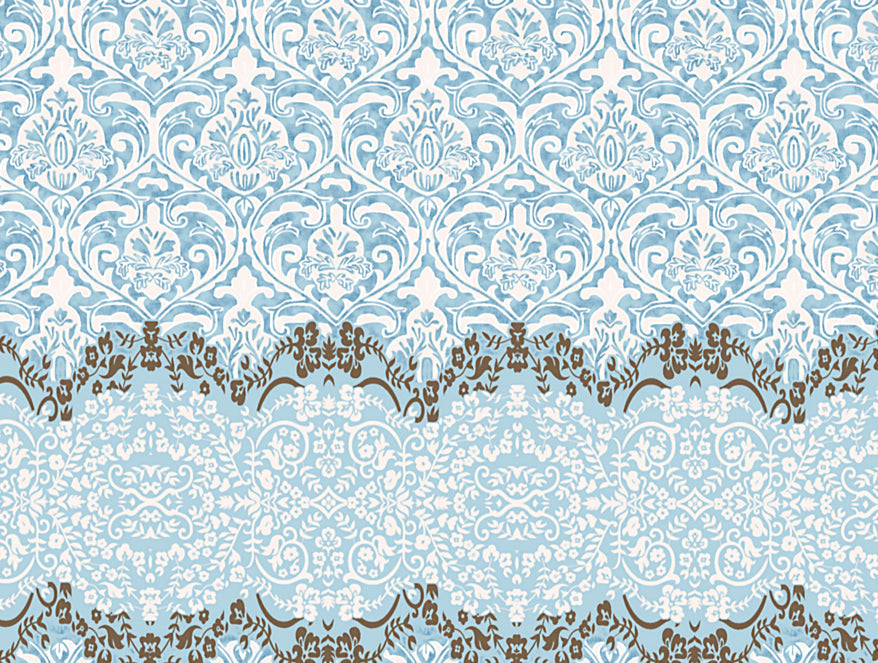 Ornamenta Ornate 100% Cotton Double Bedsheet - Essentials by Spaces