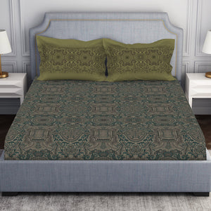 Ornamenta Ornate 100% Cotton Double Bedsheet - Essentials by Spaces