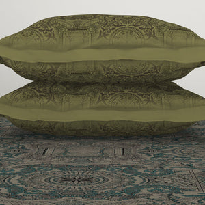 Ornamenta Ornate 100% Cotton Double Bedsheet - Essentials by Spaces