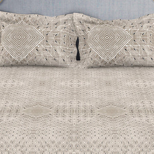 Tonalelgence Geometric 100% Cotton Double Bedsheet - Essentials by Spaces
