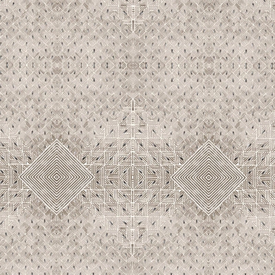 Tonalelgence Geometric 100% Cotton Double Bedsheet - Essentials by Spaces