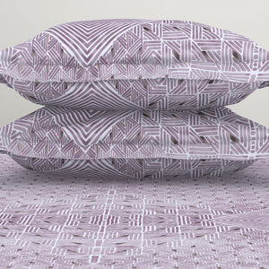 Tonalelgence Geometric 100% Cotton Double Bedsheet - Essentials by Spaces