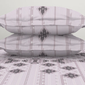 Tonalelgence Geometric 100% Cotton Double Bedsheet - Essentials by Spaces