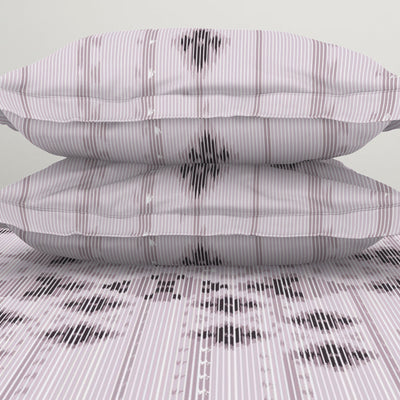 Tonalelgence Geometric 100% Cotton Double Bedsheet - Essentials by Spaces