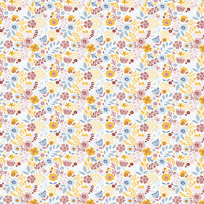 Youthopia Floral 100% Cotton Double Bedsheet - Essentials by Spaces