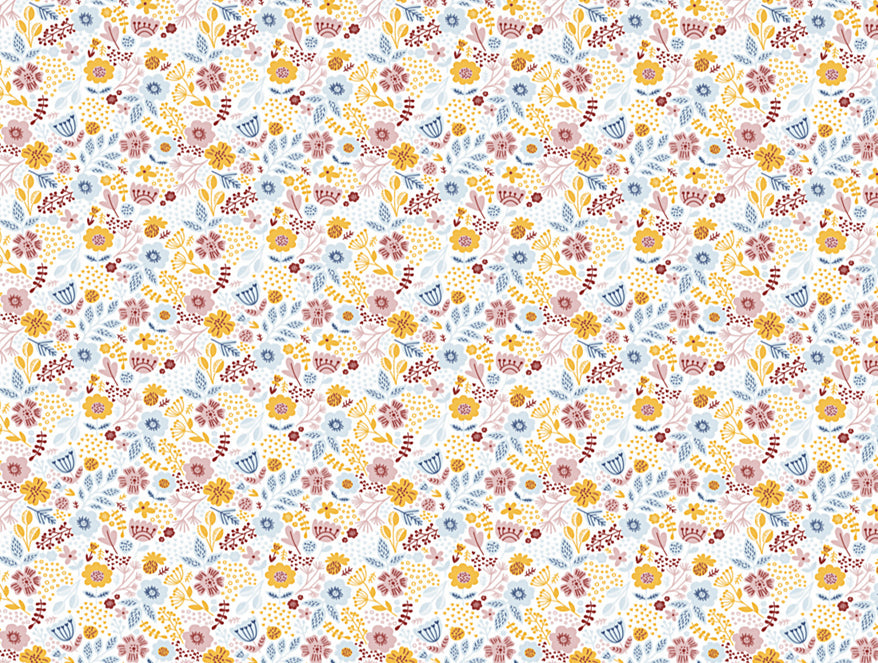 Youthopia Floral 100% Cotton Double Bedsheet - Essentials by Spaces