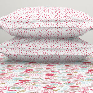 Youthopia Floral 100% Cotton Double Bedsheet - Essentials by Spaces