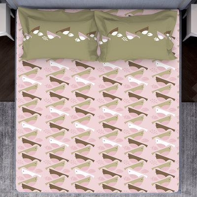 Youthopia Floral 100% Cotton Double Bedsheet - Essentials by Spaces