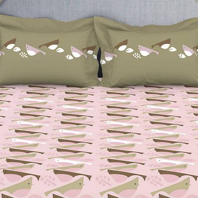 Youthopia Floral 100% Cotton Double Bedsheet - Essentials by Spaces