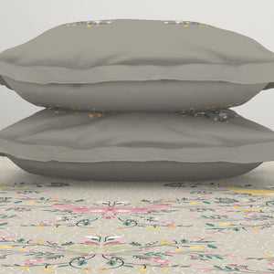 Youthopia Floral 100% Cotton Double Bedsheet - Essentials by Spaces